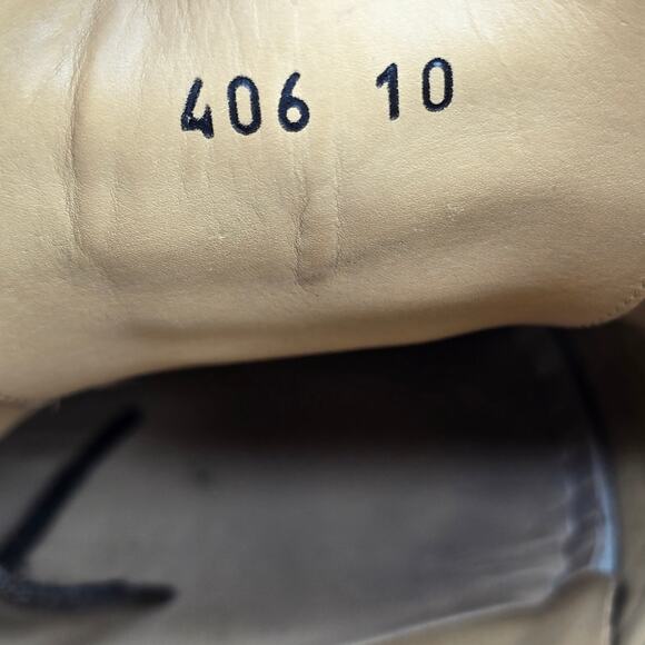 To Boot New York Shoes Mens 10 Brown Leather Lace Up Cap Toe Dress Oxfords - Picture 8 of 8